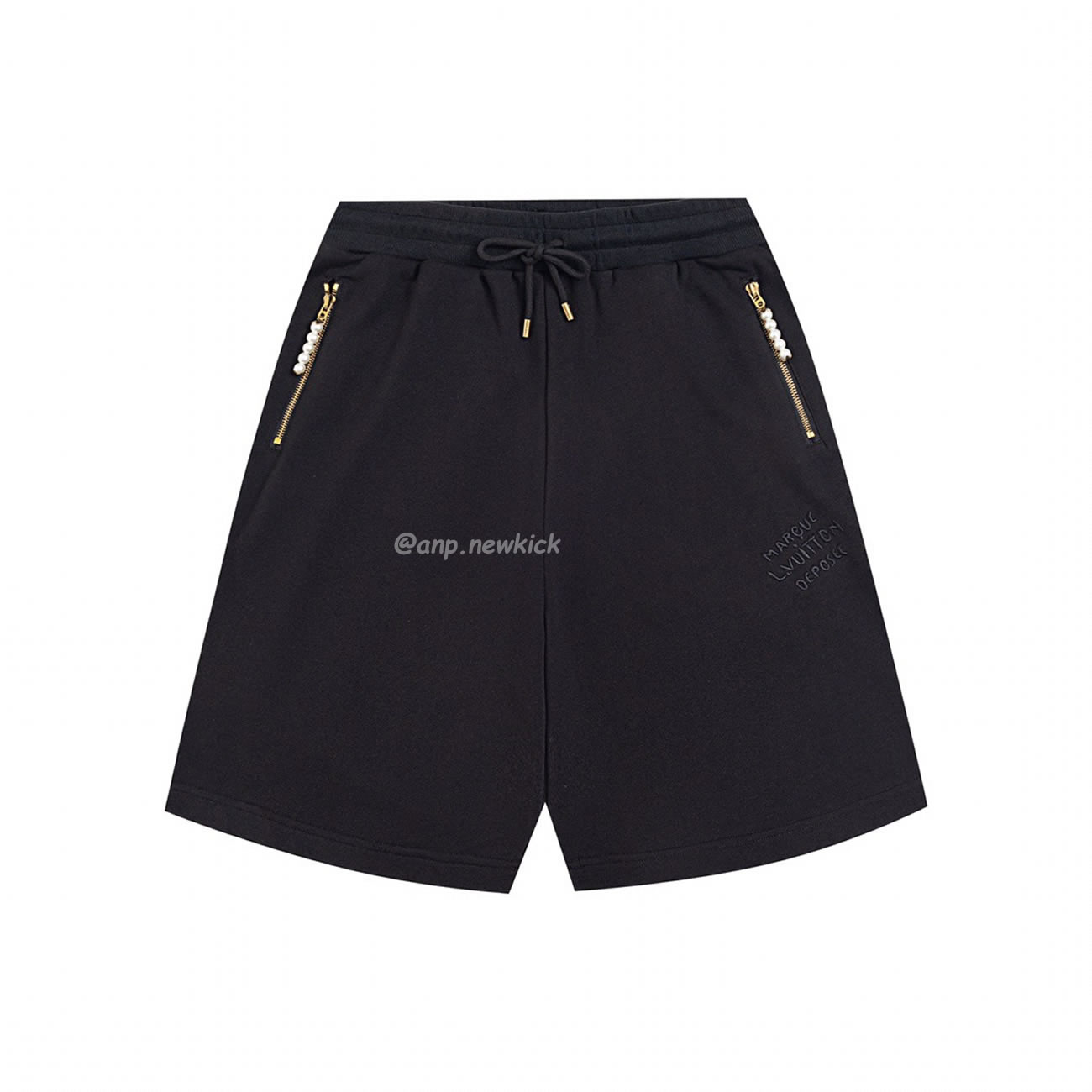 Louis Vuitton Embroidered Jersey Shorts (1) - newkick.org